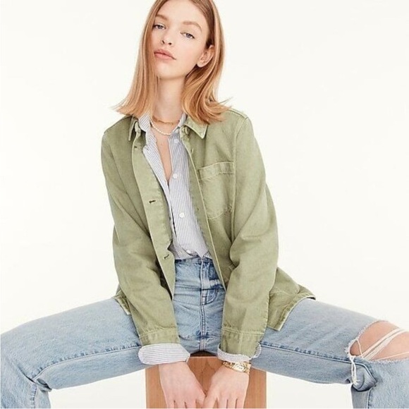 J. Crew Jackets & Blazers - J. Crew Garment-dyed Chore Jacket